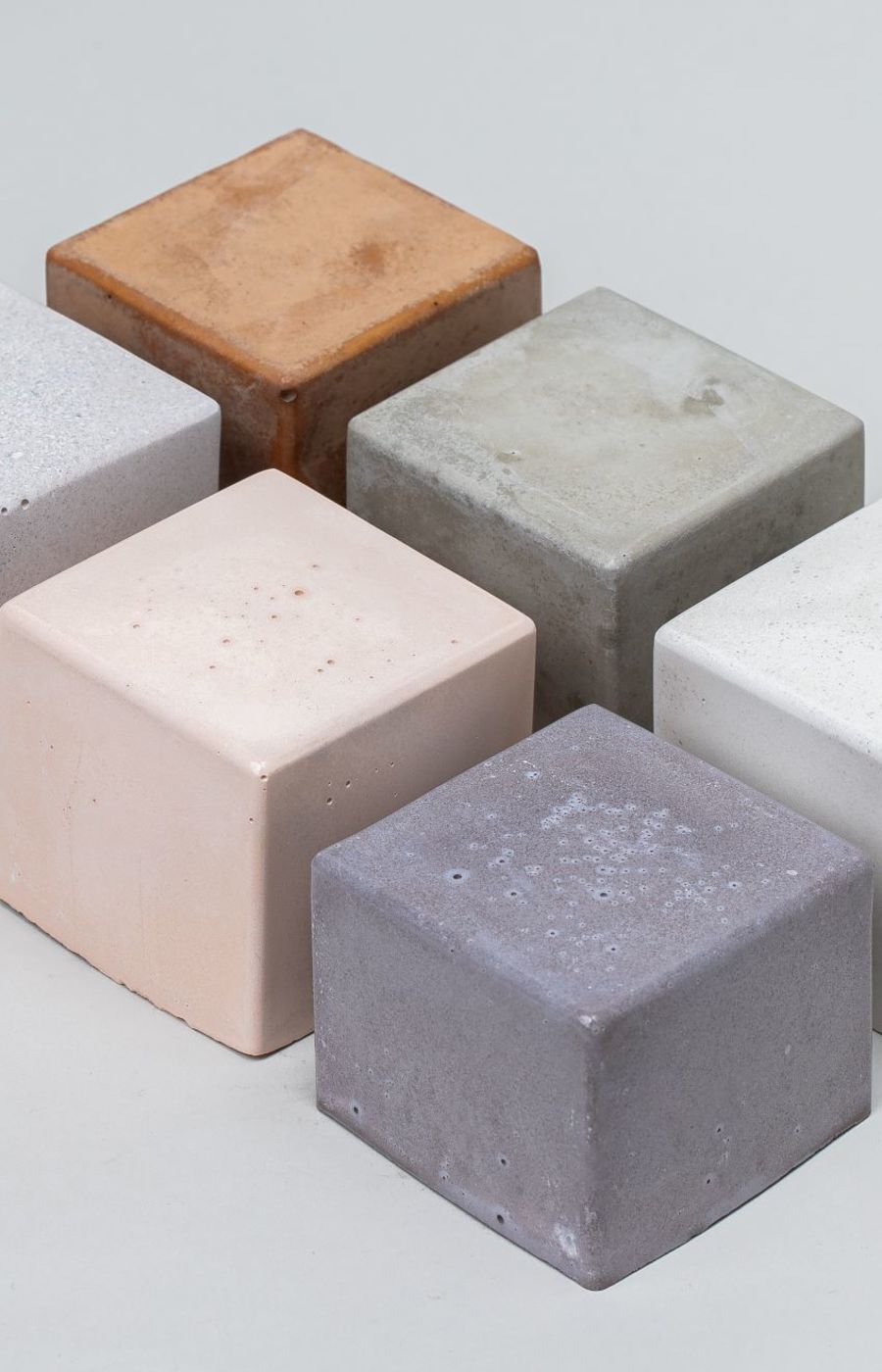 Blocks of ceramics