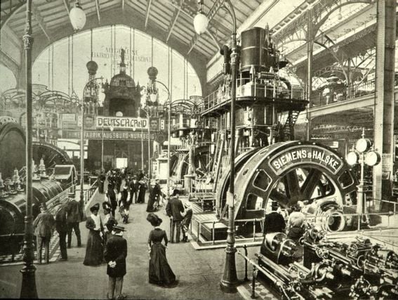 Pariisin maailmannäyttely 1900, Saksan osasto.