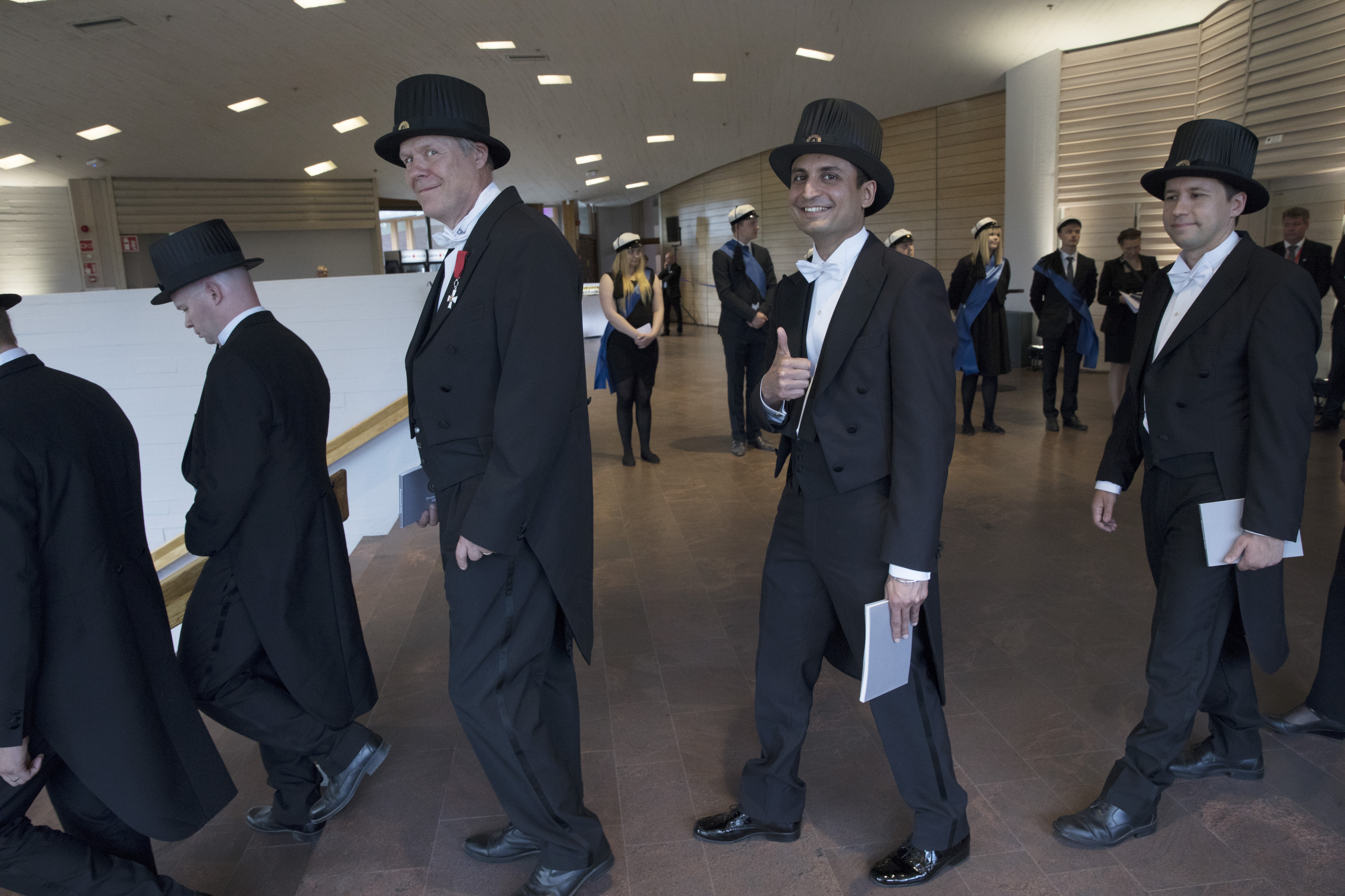 Newly conferred doctors at Aalto University 2018