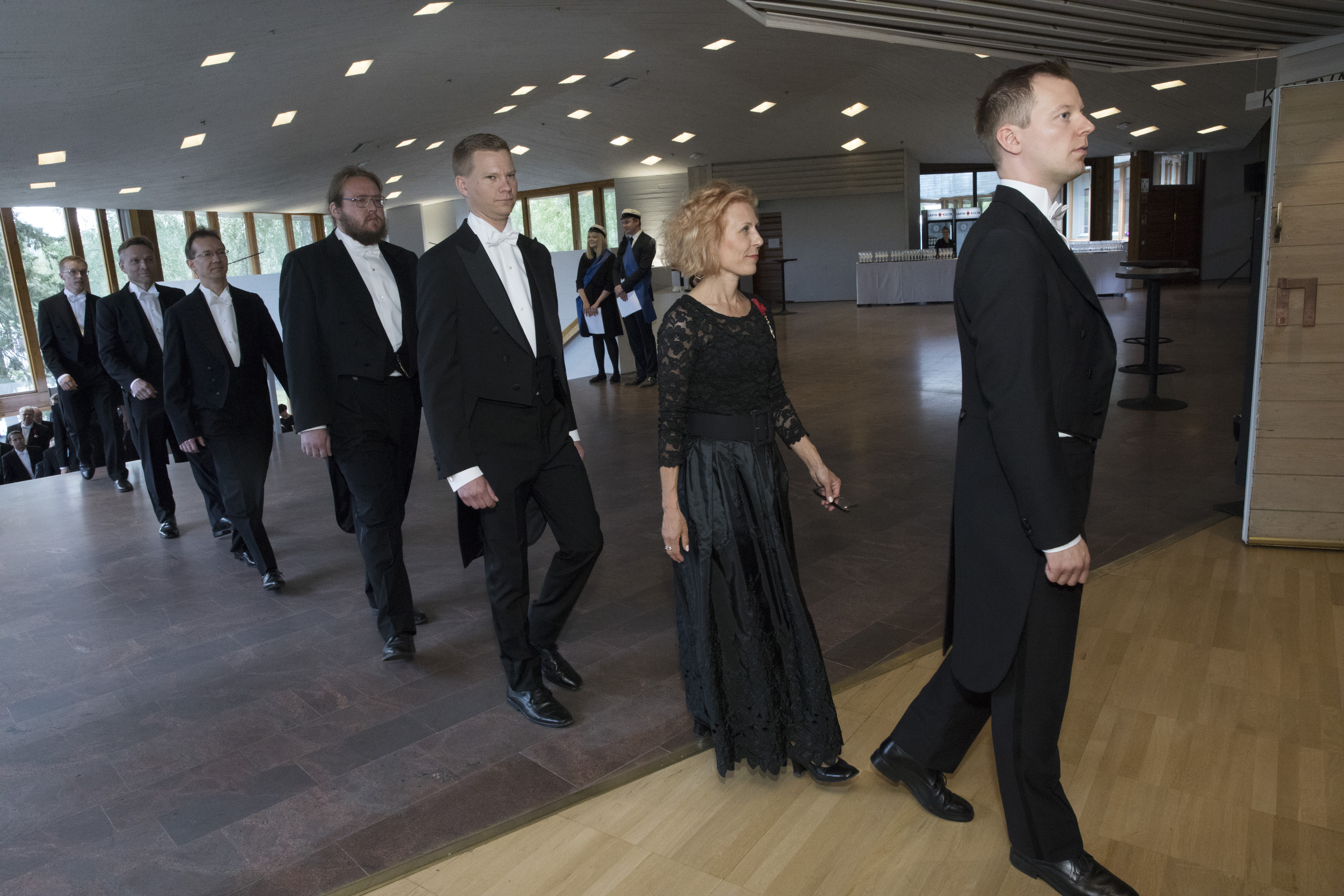 Aalto Conferment 2018 promovendi procession