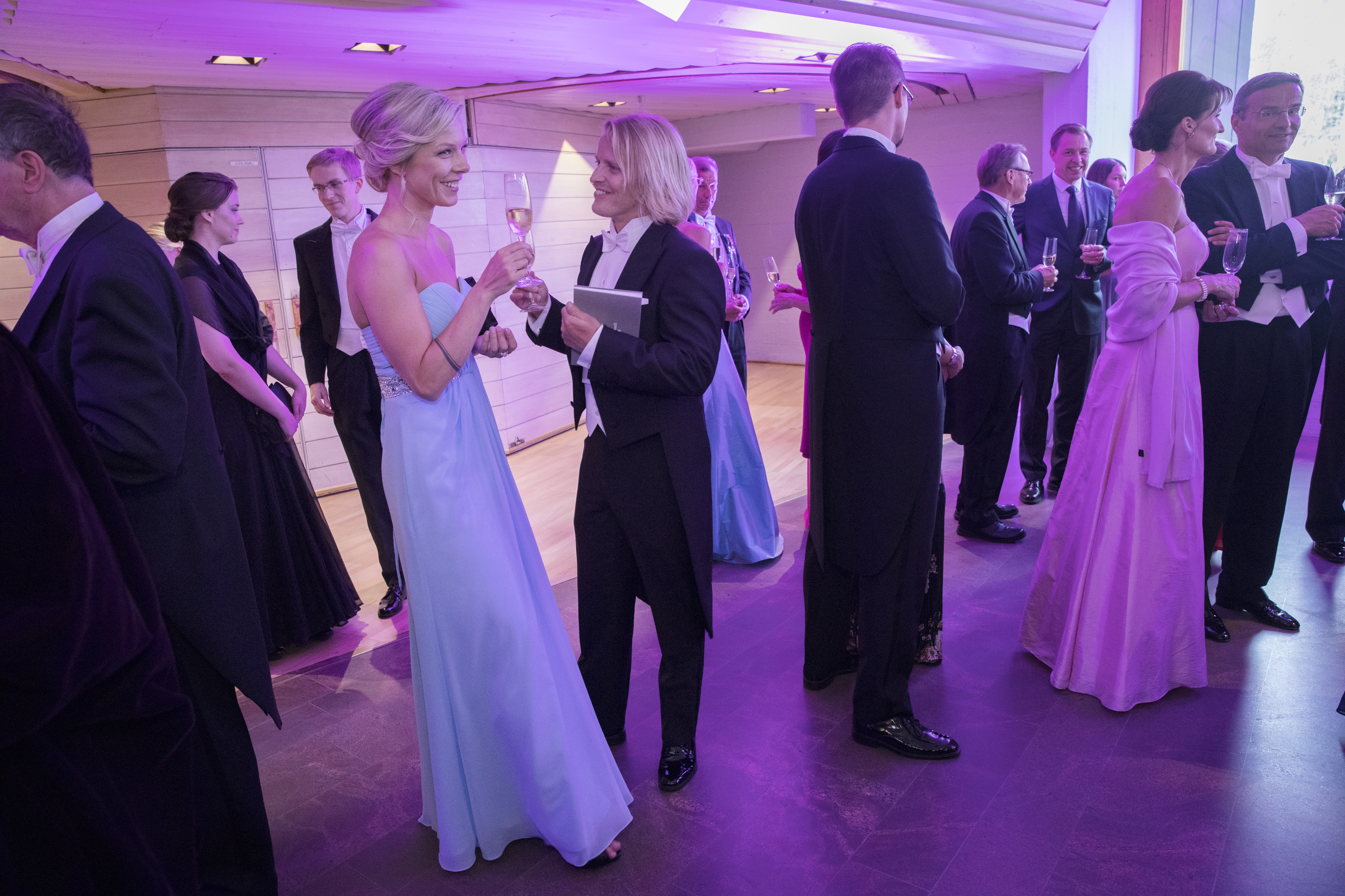 Conferment dinner elegance
