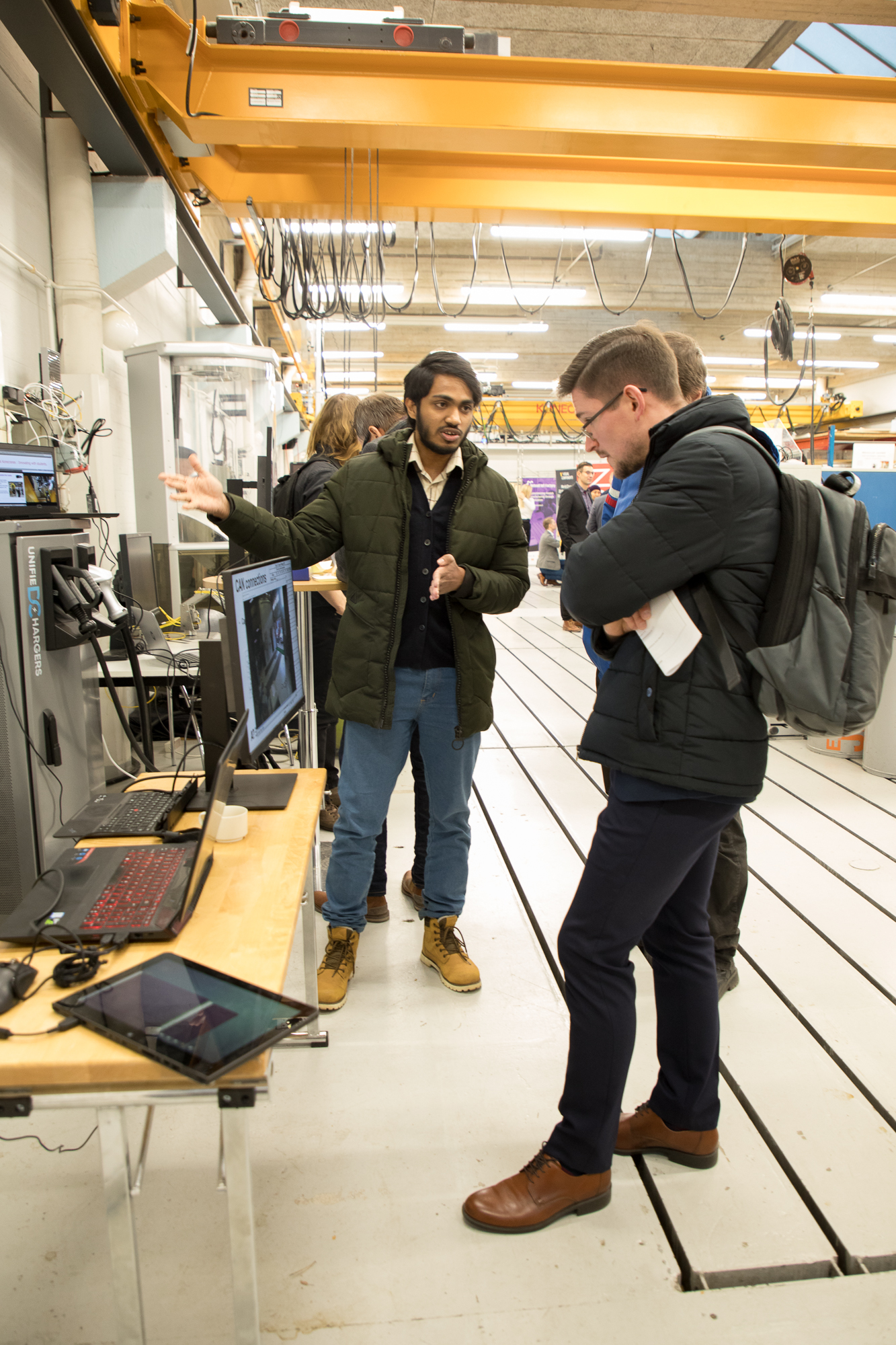 Demo at DigiTwin Demo Day 2 at Aalto Industrial Internet Campus