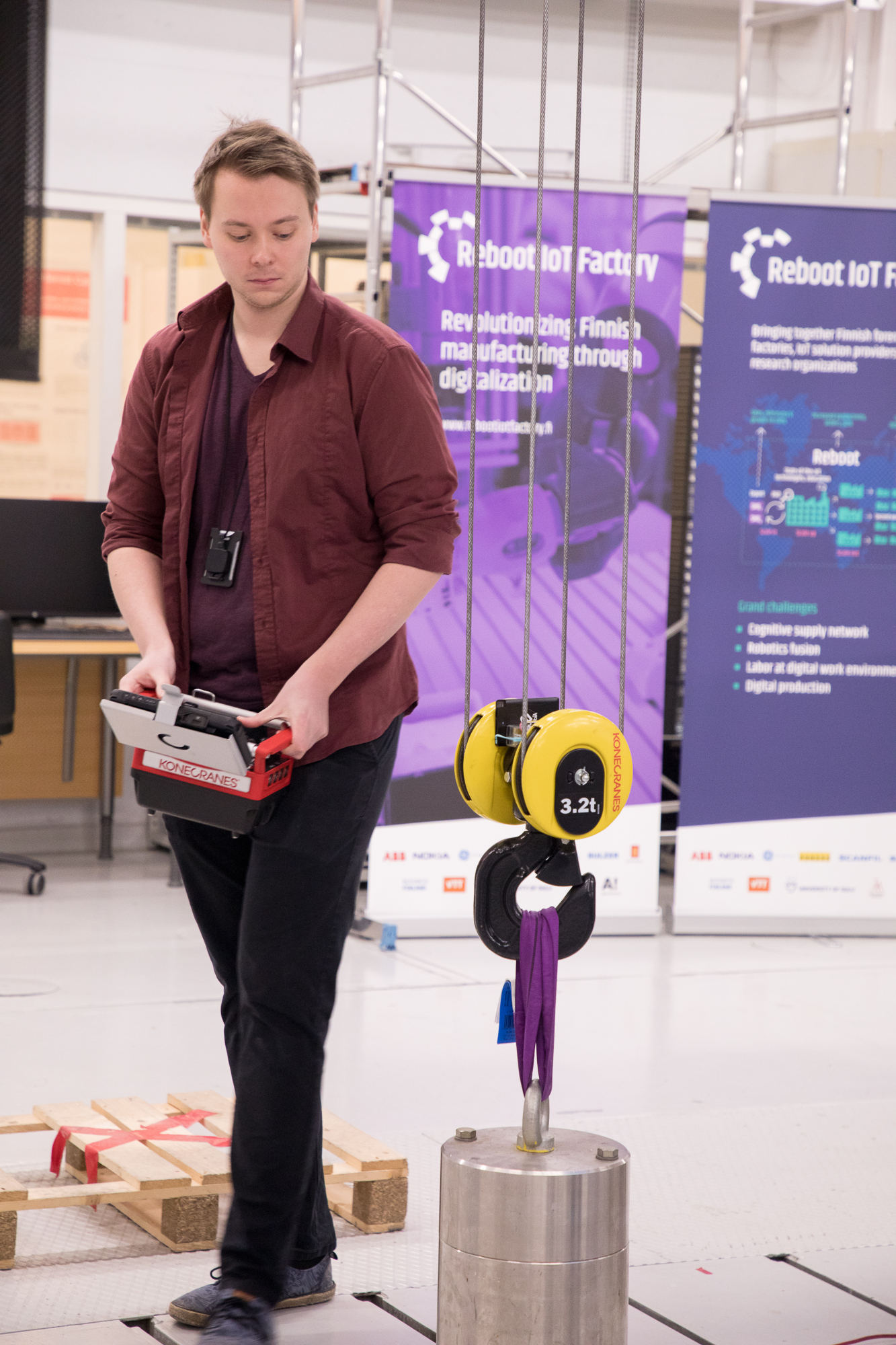 DigiTwin Demo Day 2 at Aalto Industrial Internet Campus AIIC
