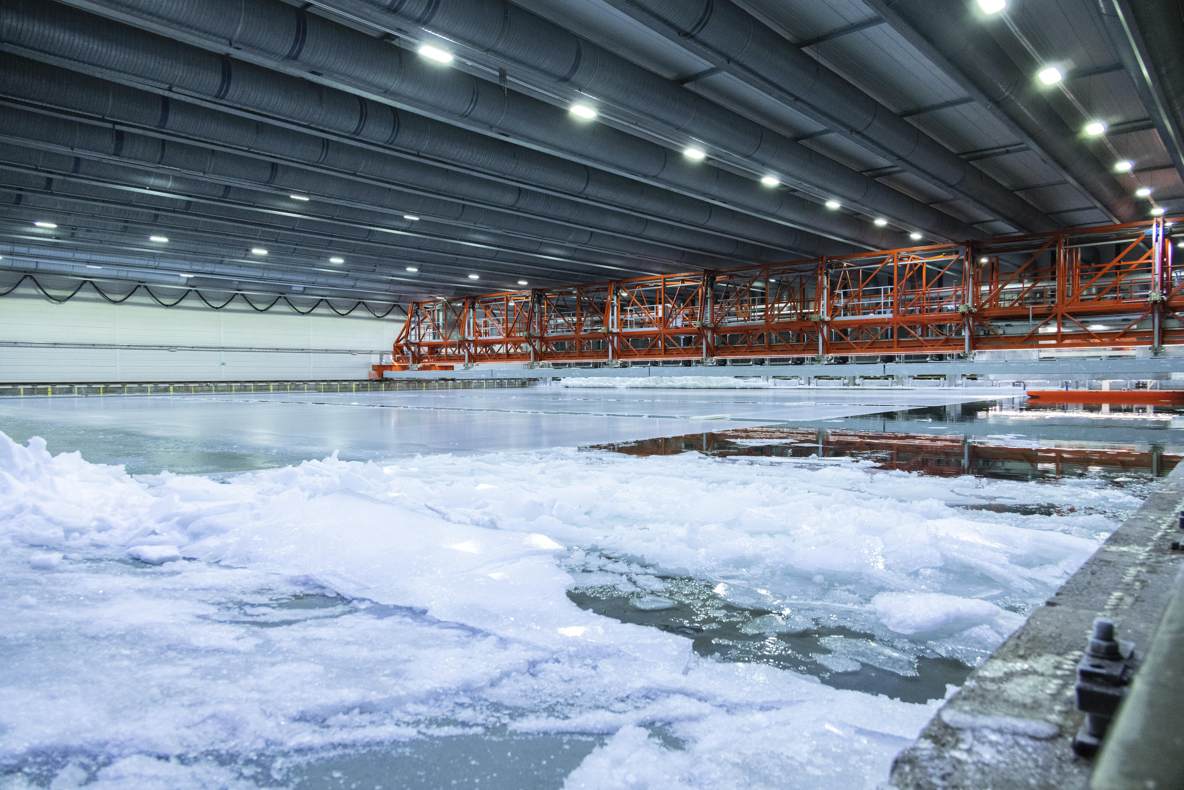 Aalto Ice Tank, Photo: Mikko Raskinen