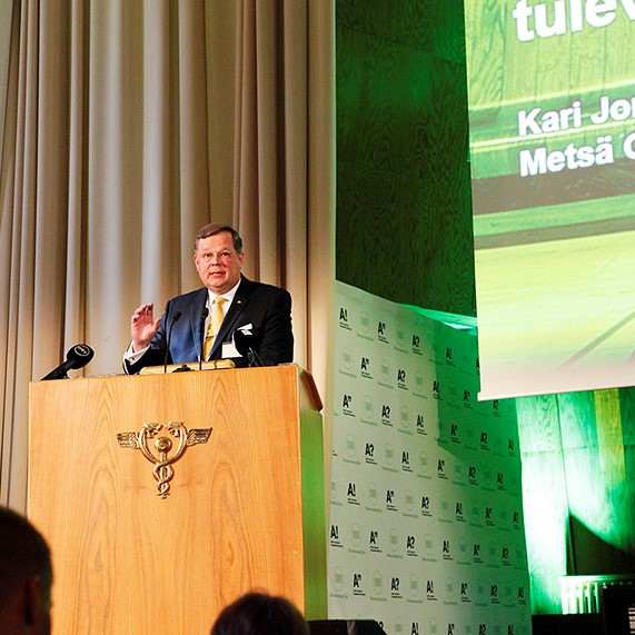 Metsä Group:n toimitusjohtaja Kari Jordan