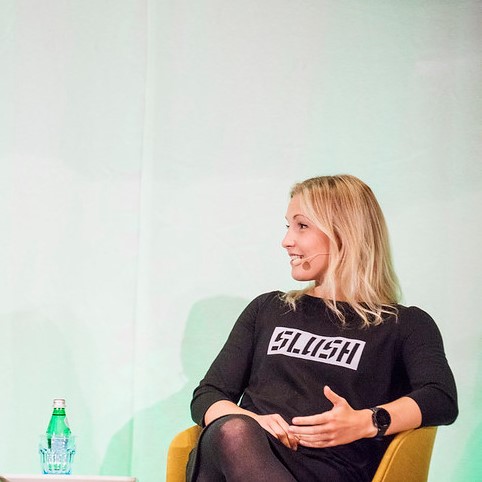 Marianne Vikkula, previous CEO of Slush