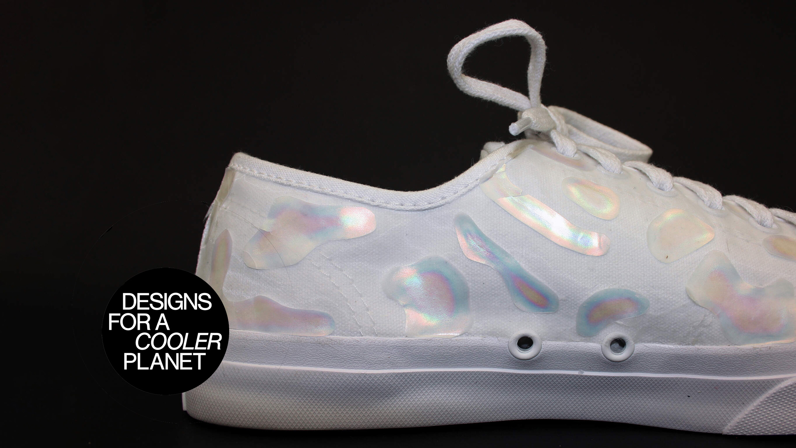 Shimmering Wood sneaker by Noora Yau & Konrad Klockars Photo: Kalle Kataila