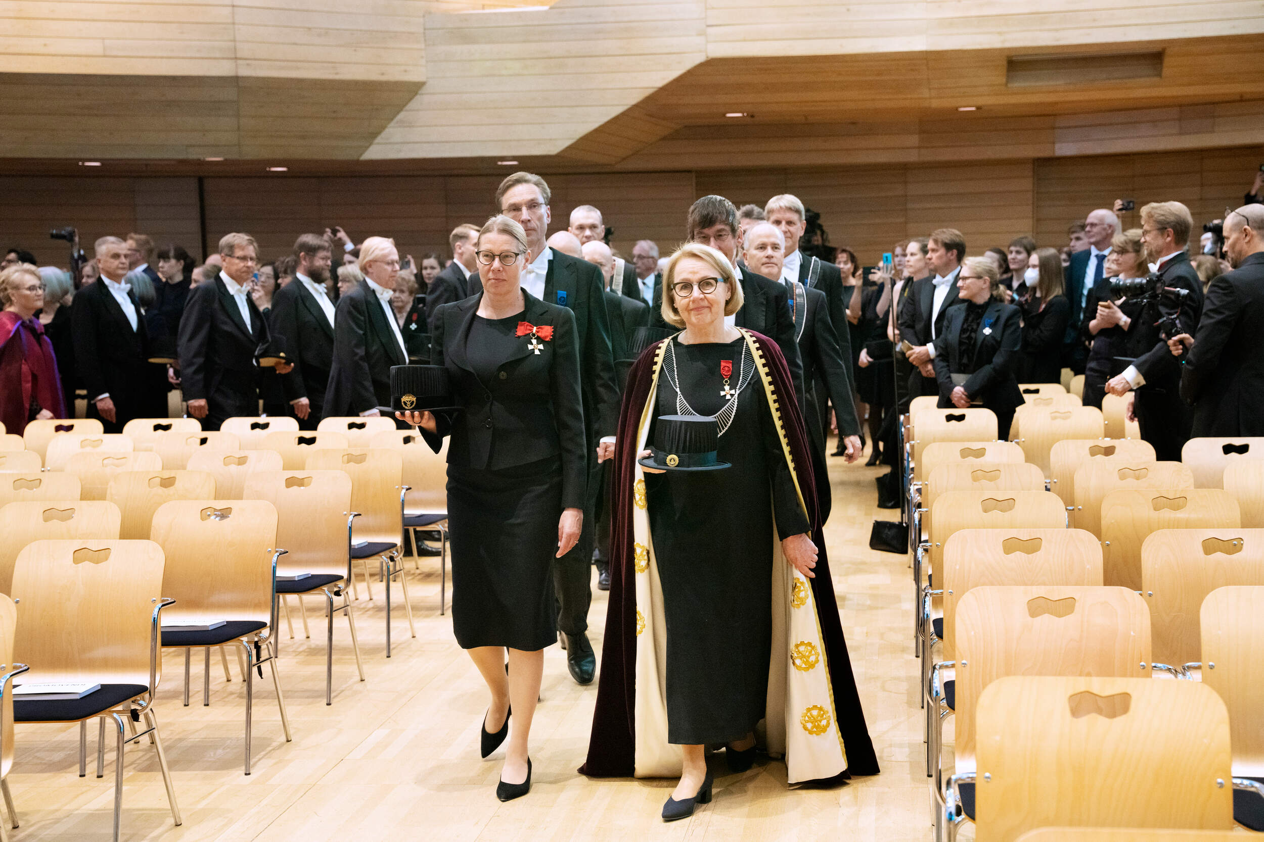 Tech conferment 2022_ procession entering Kaleva hall