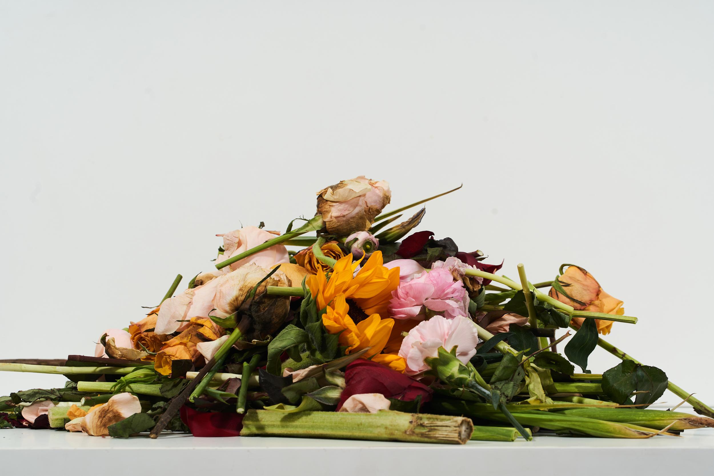 Flower waste