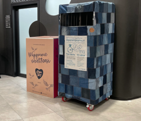 HSY containers for used textiles