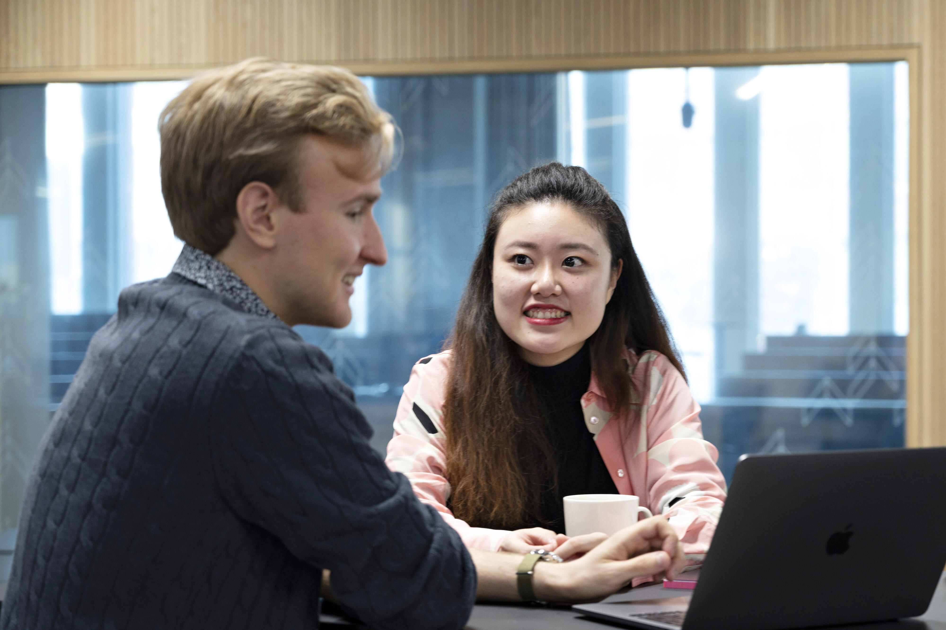 Students working together. Photo: Roope Kiviranta