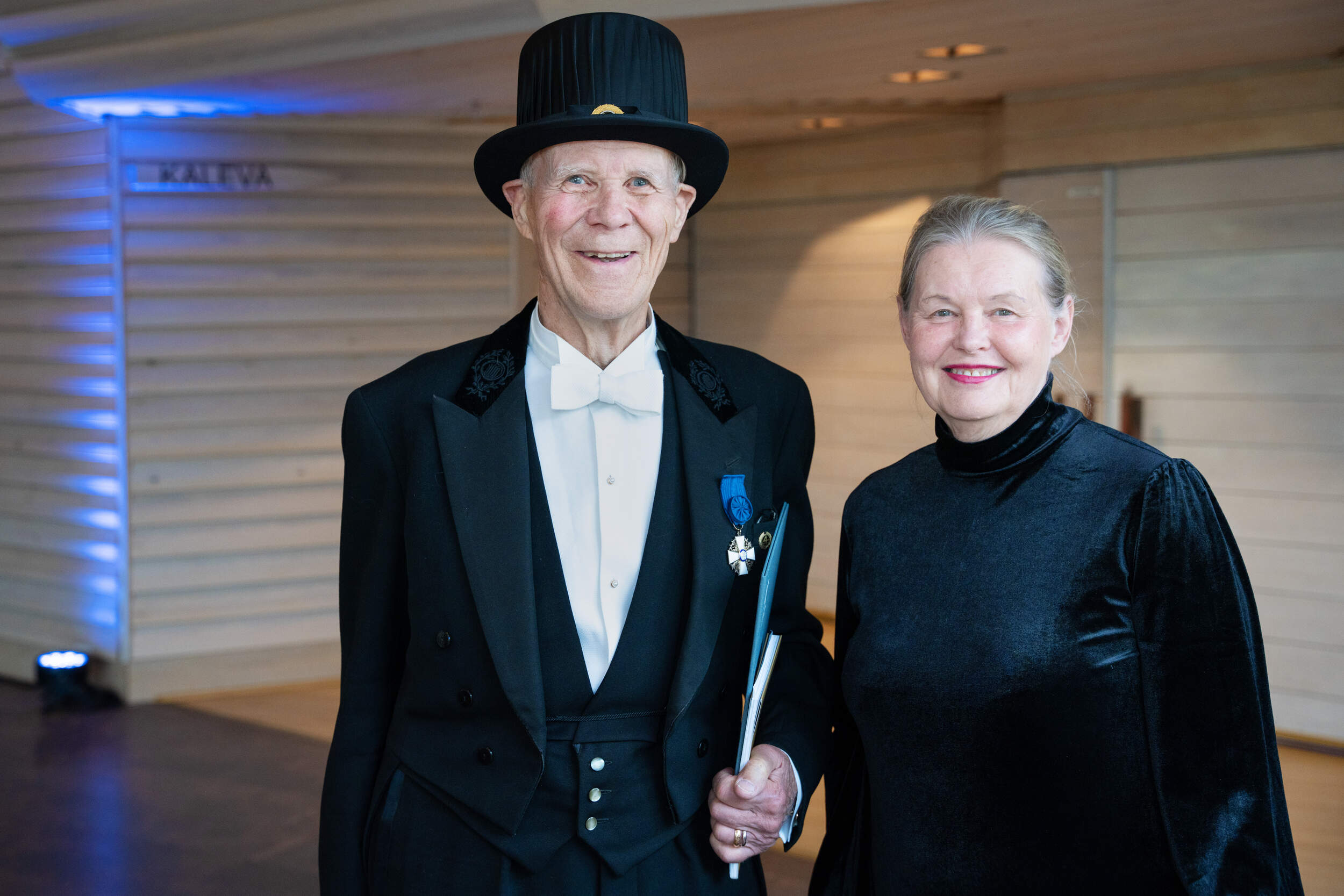 Jubilee doctor and his wife