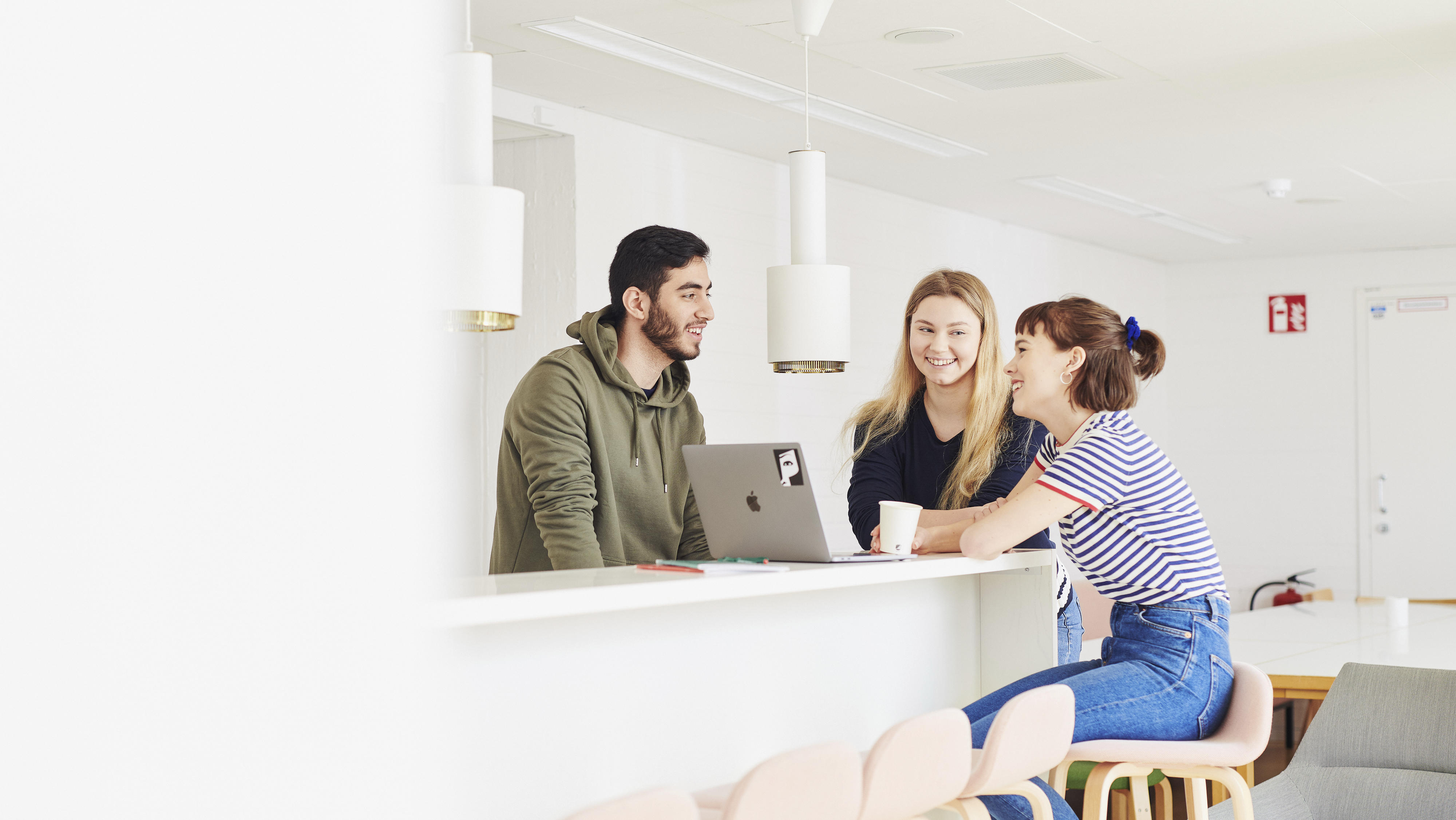Aalto University students. Photo by Unto Rautio.