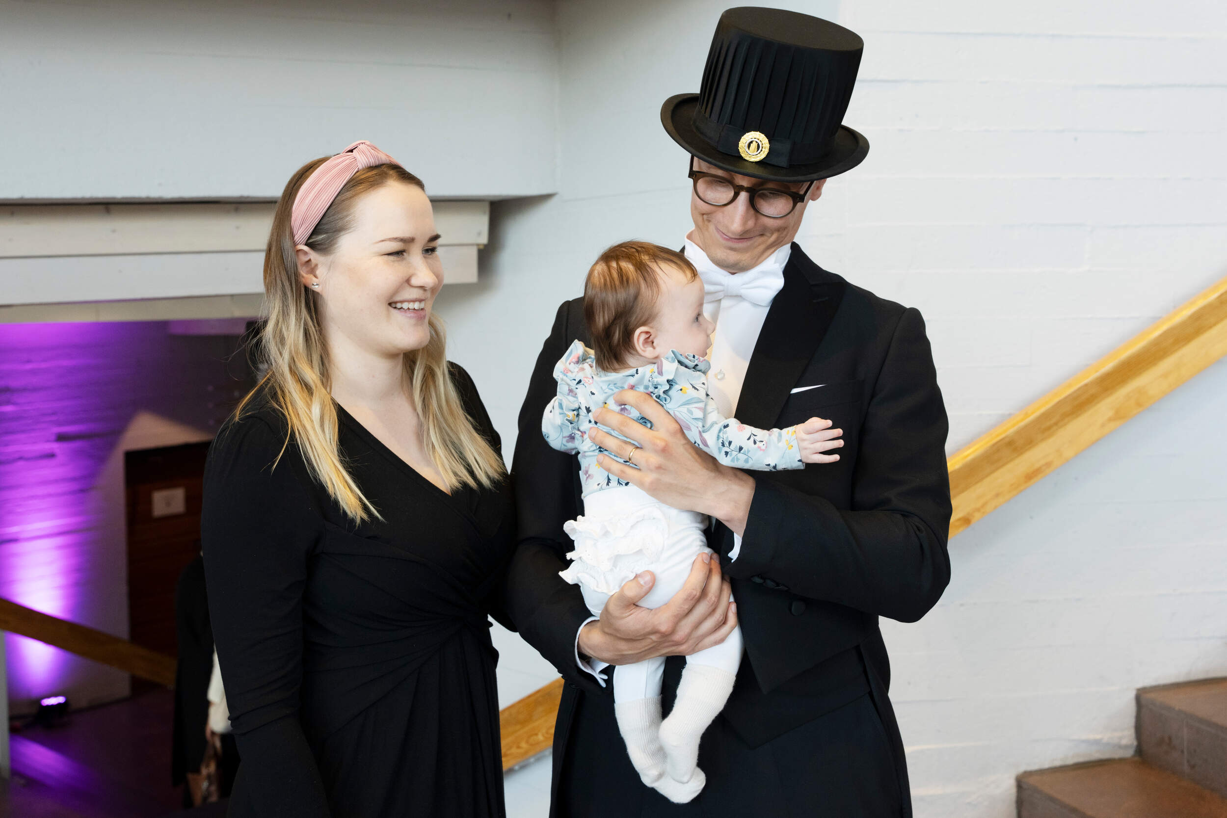 New doctor with baby