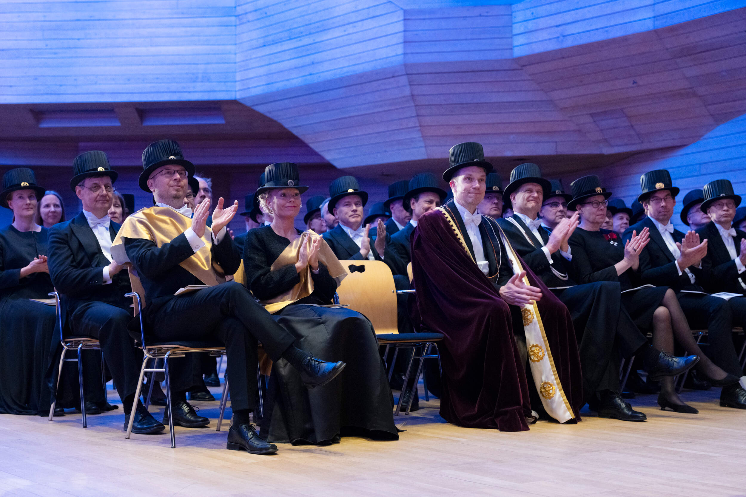 Masters of ceremonies and Aalto leadership