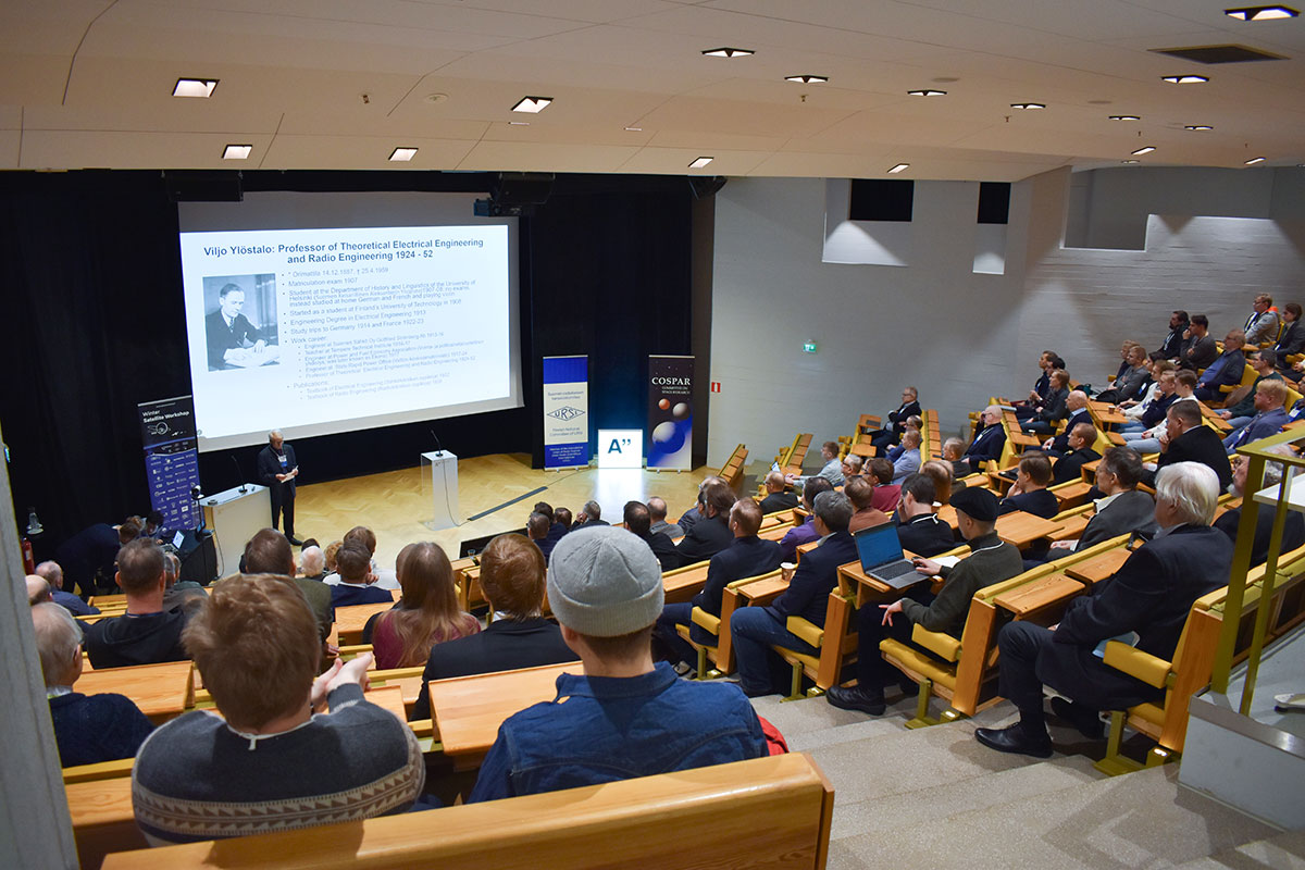 Dipoli Winter Satellite Workshop even lecture hall