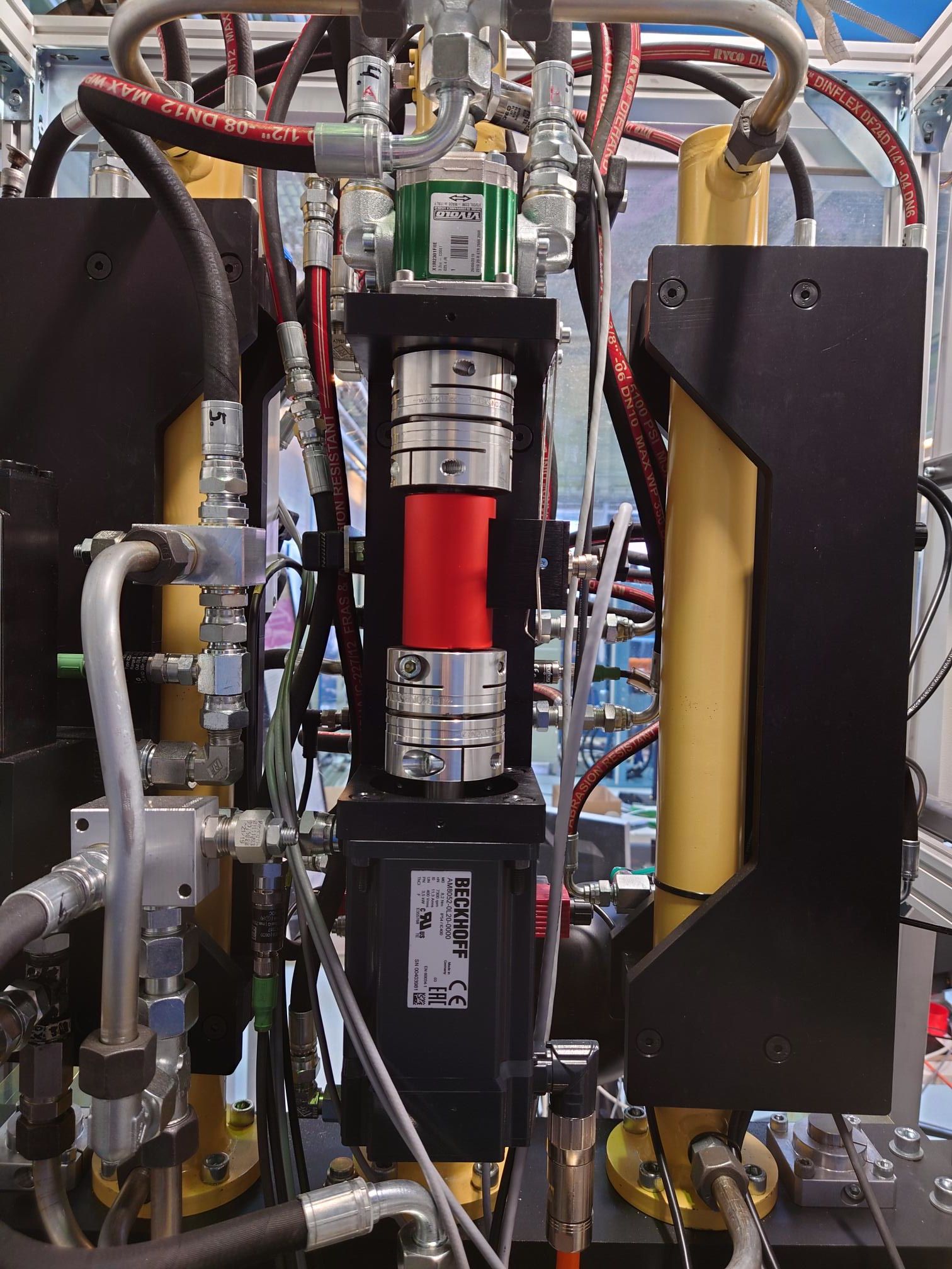 Electro-hydraulic actuator.