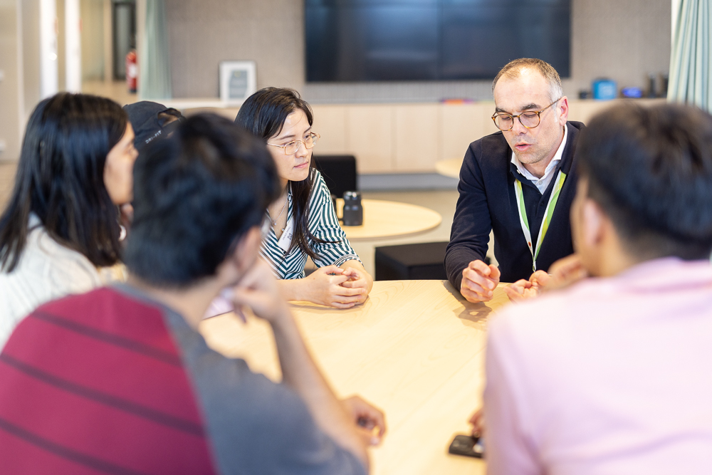 Aalto International Talent Program participants visiting their mentor company.