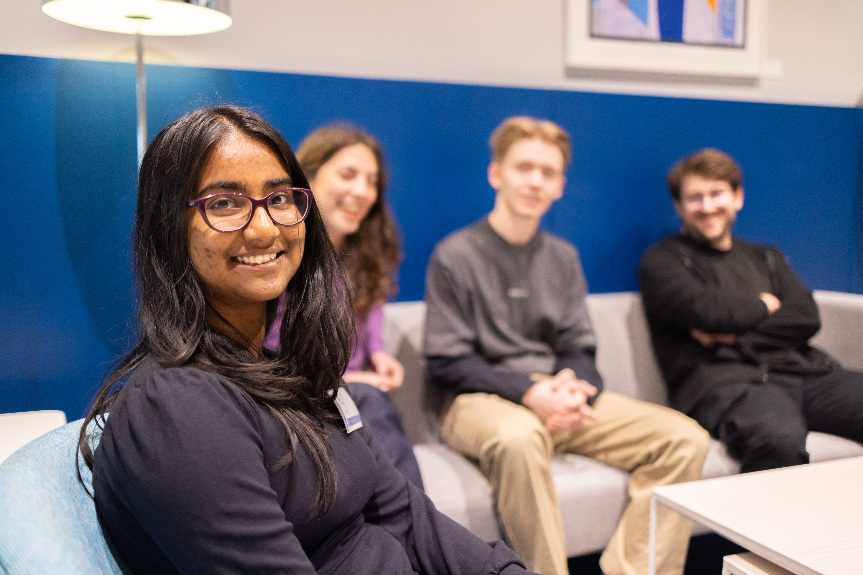 Aalto International Talent Program students visiting their mentor company.