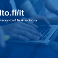 IT-ohjeet / IT insrtuctions