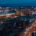 View of Helsinki by night. Photo by Ioannis Koulousis.