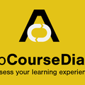 Feature image of Aalto University Course Diary mobile application. It says: "Aalto Course Diary: Assess your learning experience"