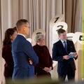Presidents of Finland and Iceland visiting the Designs for a Cooler Planet exhibition in 2025