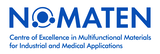 NOMATEN Centre of Excellence in Multifunctional Materials for Industrial and Medical Applications sininen logo.