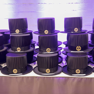 Doctoral hats in Aalto University Conferment