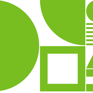 Vihreä geometrinen kuvio