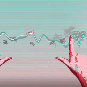 Screenshot from one of the featured games - Hamsterwave