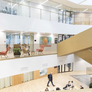 Kauppakorkeakoulun sisätiloja. Kuva: Mikko Raskinen / Aalto-yliopisto