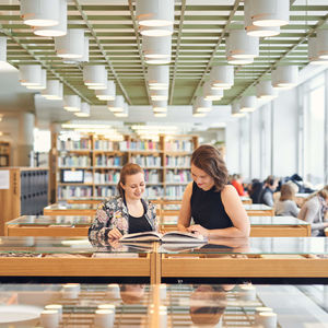 People at the Learning Centre.