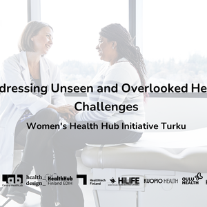 Female doctor talking with a female patient