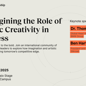 Poster for Artpreneurship – Reimagining the Role of Artistic Creativity in Business event