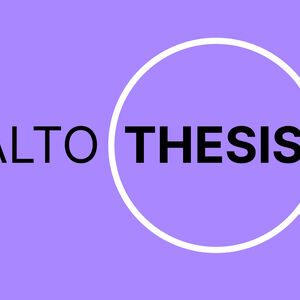 Suurennuslasi violetilla pohjalla.