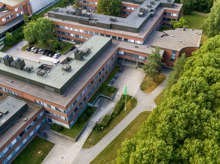 Kemistintie 1, ilmakuva, aeriel view. Kuva/Image:: Aalto-yliopisto / Mikko Raskinen /Aalto University