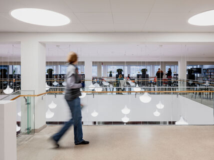 Aalto University's Learning Centre / Photo by Tuomas Uusheimo