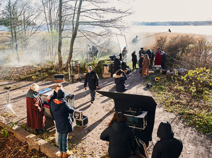 Filming. Image by Unto Rautio.