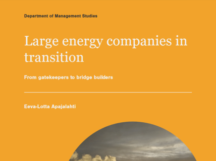 Dissertation, Eeva-Lotta Apajalahti