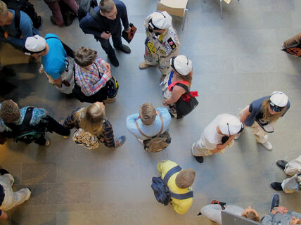 Ryhmä opiskelijoita