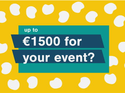 Up to €1500 for your event?