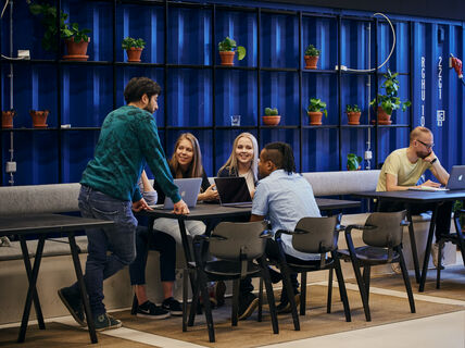 Students at Aalto University