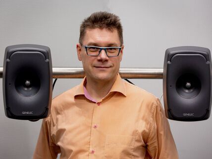 Professor Tapio Lokki / Aalto University / School of Electrical Engineering / Acoustics / Image: Patrik Strenström