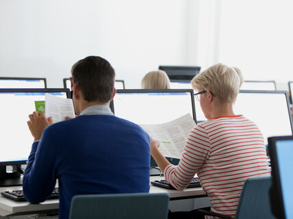 Photo of Aino Huovio from Aalto materials bank