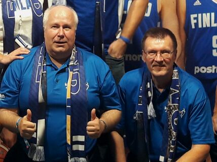 School of Business alumni Bryan Mertanen and Juha Liila