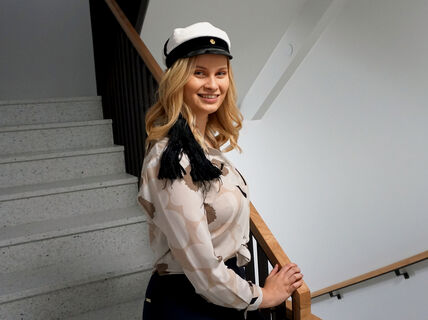 Electrical engineering student Emmaleena Ahonen.