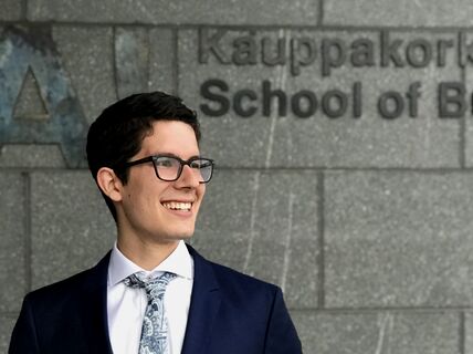 School of Business alumnus Nicolas Dolce