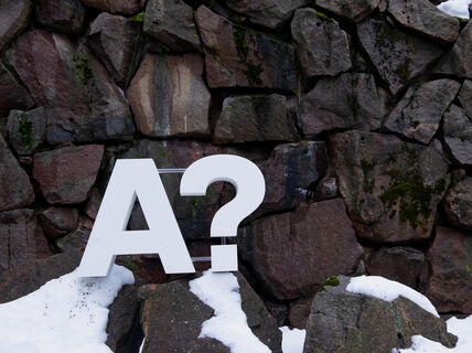 Aalto logo at Otaniemi campus