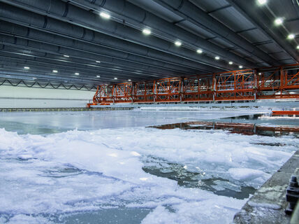 Aalto Ice Tank, Photo: Mikko Raskinen